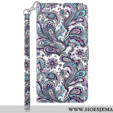 Leren Hoesje Voor Samsung Galaxy A15 Strapless Impatiens