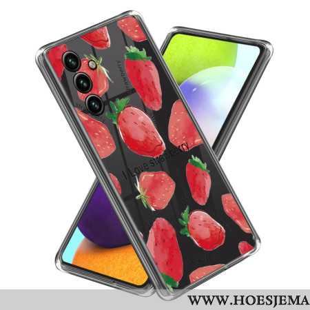 Hoesje Voor Samsung Galaxy A15 Aardbeien