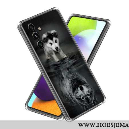 Hoesje Samsung Galaxy A15 Hond En Wolf