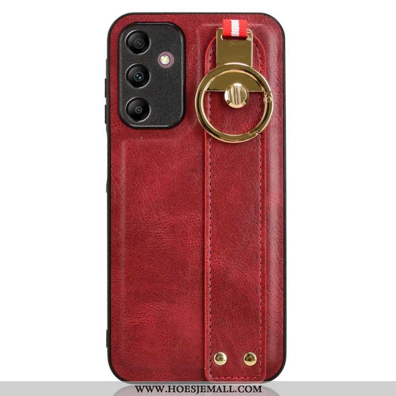 Cover Hoesje Samsung Galaxy A15 Telefoonhoesje Flesopener En Riem