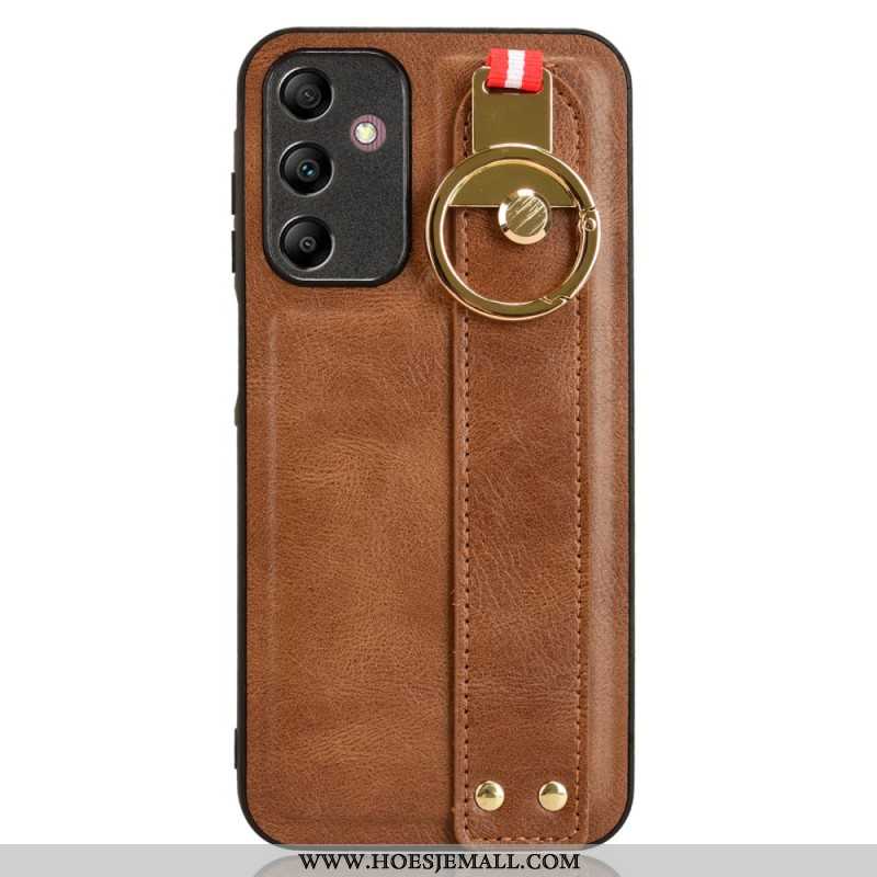 Cover Hoesje Samsung Galaxy A15 Telefoonhoesje Flesopener En Riem