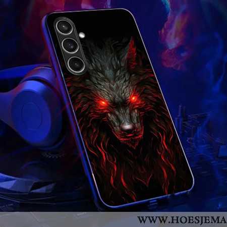 Hoesje Samsung Galaxy A16 5g Bel Flash-serie Roodogige Wolf