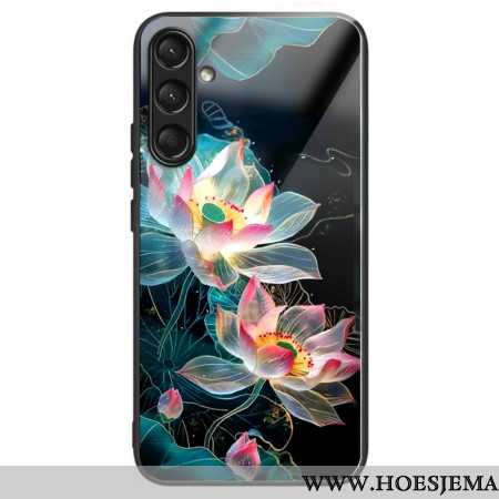 Hoesje Samsung Galaxy A16 5g Bloemen Van Gehard Glas