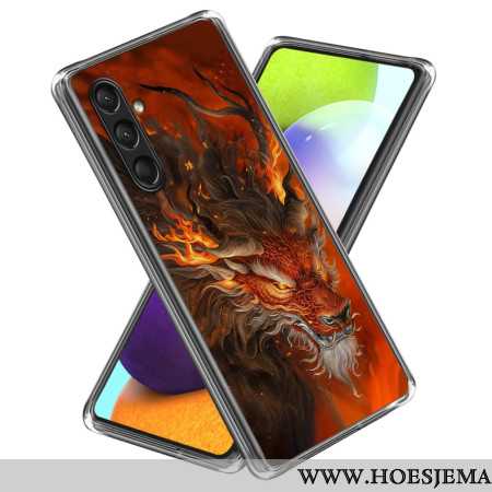 Hoesje Samsung Galaxy A16 5g Vuurtijger Siliconen