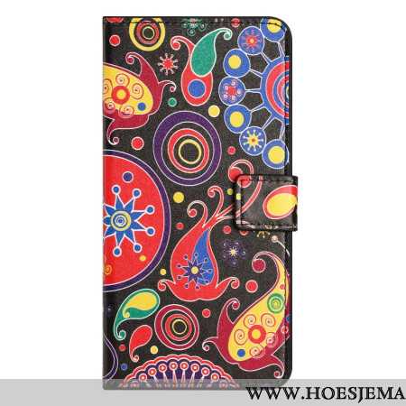 Leren Hoesje Voor Samsung Galaxy A16 5g Galaxy-patroon