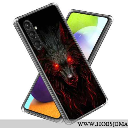 Hoesje Samsung Galaxy A16 5g Rode Wolf-siliconen