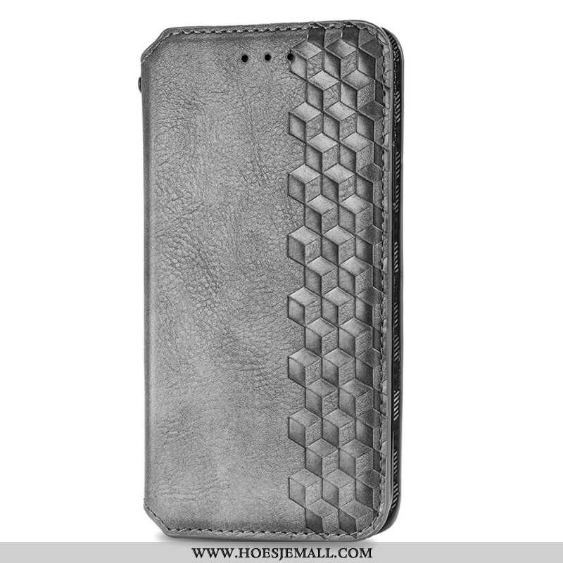 Folio-hoesje Voor Samsung Galaxy A16 5g Vintage Fries Suède Effect