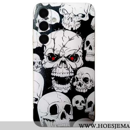 Cover Hoesje Samsung Galaxy A16 5g Telefoonhoesje Schedels