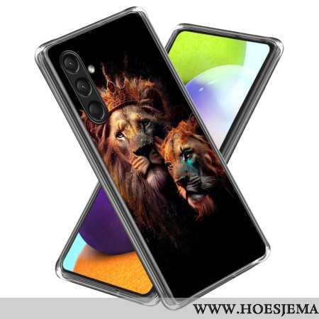 Case Hoesje Samsung Galaxy A16 5g Telefoonhoesje Siliconen Leeuwen