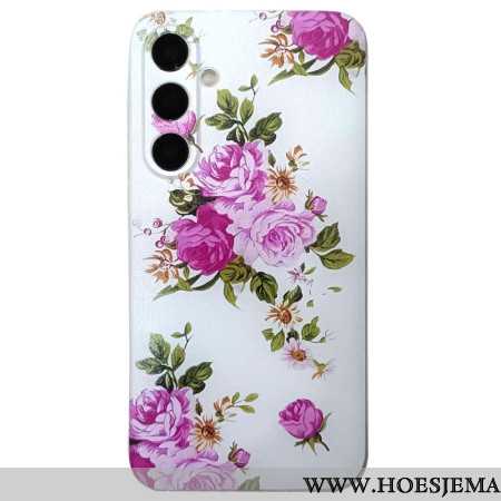 Hoesje Samsung Galaxy A16 5g Elegant Bloemmotief