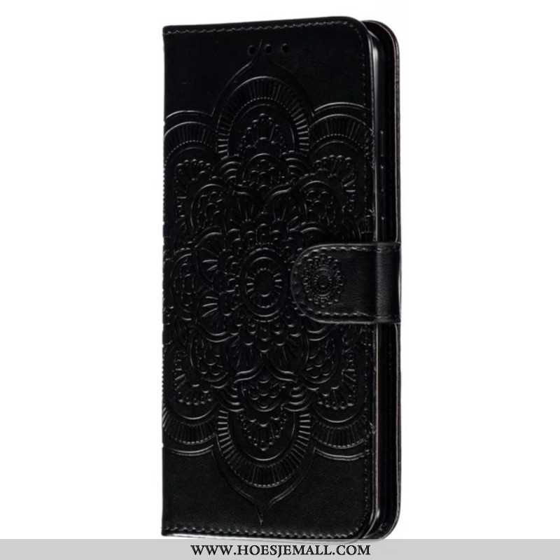 Flip Case Leren Samsung Galaxy A16 5g Mandala-bandpatroon