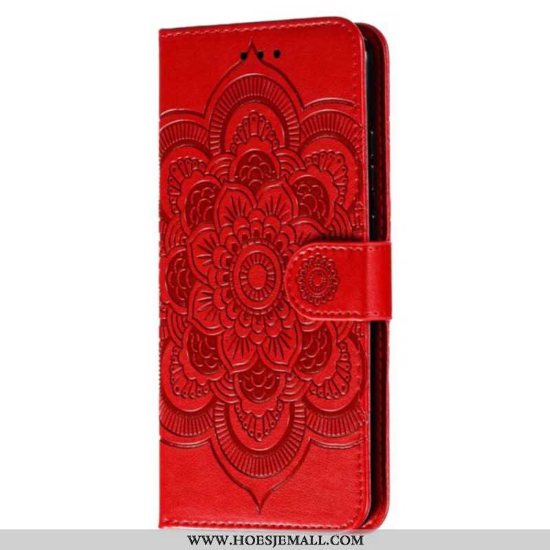 Flip Case Leren Samsung Galaxy A16 5g Mandala-bandpatroon