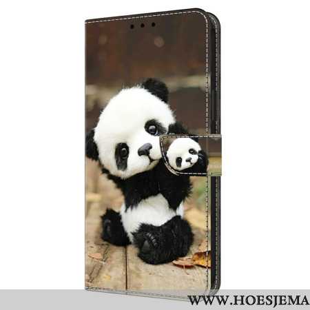 Folio-hoesje Samsung Galaxy A16 5g Telefoonhoesje Panda