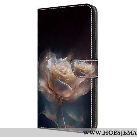 Bescherming Hoesje Samsung Galaxy A16 5g Pioenenpatroon