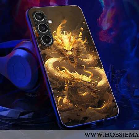 Hoesje Samsung Galaxy A16 5g Bel Flash-serie Gouden Draak