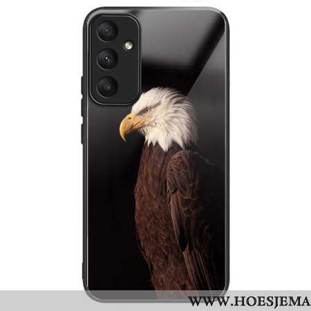 Cover Hoesje Samsung Galaxy A55 5g Telefoonhoesje Adelaar Gehard Glas