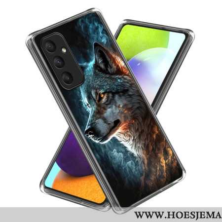 Hoesje Samsung Galaxy A55 5g Wilde Wolf