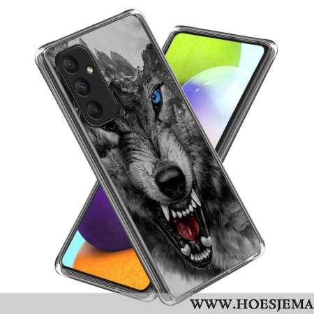 Hoesje Samsung Galaxy A55 5g Woeste Wolf