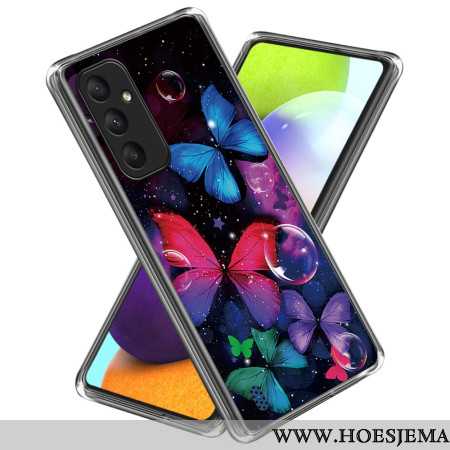 Hoesje Samsung Galaxy A55 5g Kleurrijke Vlinders