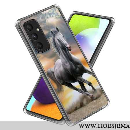 Hoesje Samsung Galaxy A55 5g Galopperend Paard Bescherming Hoesje