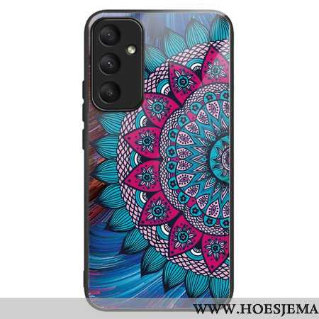 Hoesje Voor Samsung Galaxy A55 5g Mandala Gehard Glas