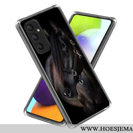 Hoesje Voor Samsung Galaxy A55 5g Zwarte Paardprins