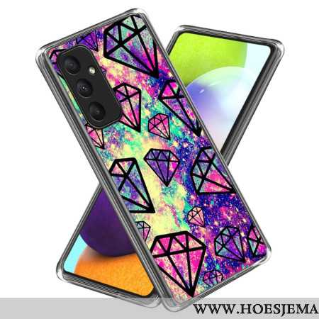 Case Hoesje Samsung Galaxy A55 5g Telefoonhoesje Diamanten