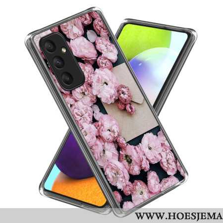 Hoesje Samsung Galaxy A55 5g Roze Bloemen