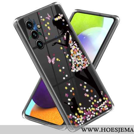 Hoesje Samsung Galaxy A55 5g Met Gedrukt Patroon - Flower Fairy