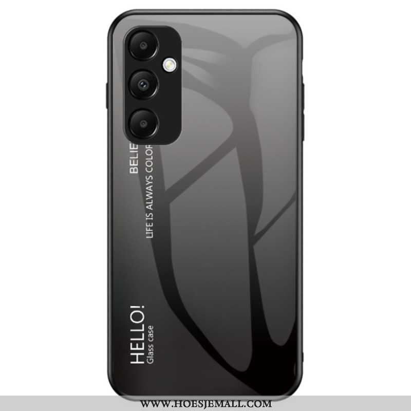 Cover Hoesje Samsung Galaxy A55 5g Telefoonhoesje Hallo Gehard Glas