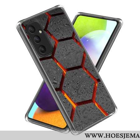 Hoesje Samsung Galaxy A55 5g Geometrisch Donker Bescherming Hoesje