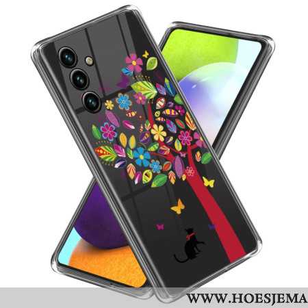 Cover Hoesje Samsung Galaxy A55 5g Telefoonhoesje Kat En Boom