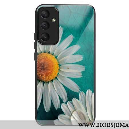 Cover Hoesje Samsung Galaxy A55 5g Telefoonhoesje Marguerite Gehard Glas