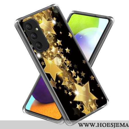 Hoesje Voor Samsung Galaxy A55 5g Gouden Sterren