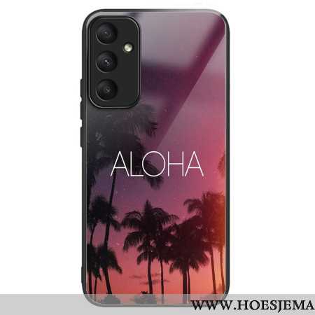 Hoesje Samsung Galaxy A55 5g Aloha Gehard Glas