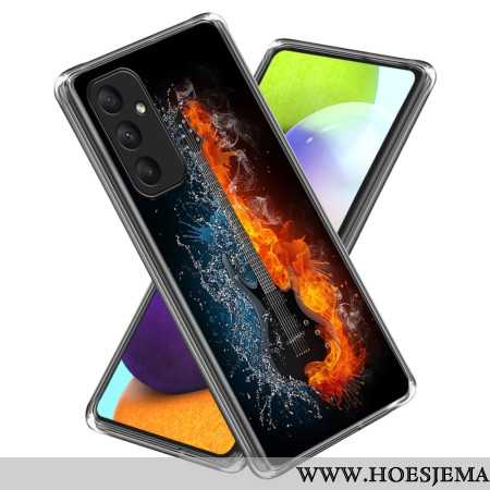 Hoesje Samsung Galaxy A55 5g Ijs- En Vuurgitaar Bescherming Hoesje