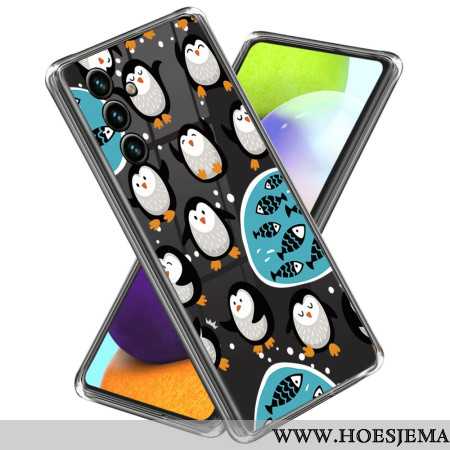 Hoesje Samsung Galaxy A55 5g Pinguïns Bescherming Hoesje