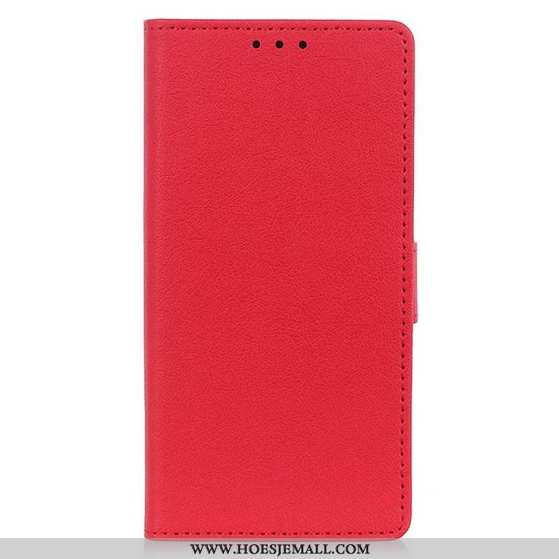 Flip Case Leren Samsung Galaxy A55 5g Klassiek