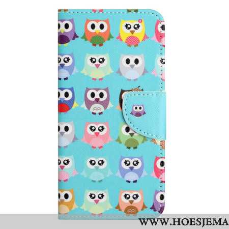 Leren Hoesje Voor Samsung Galaxy S24 5g Uilenstam