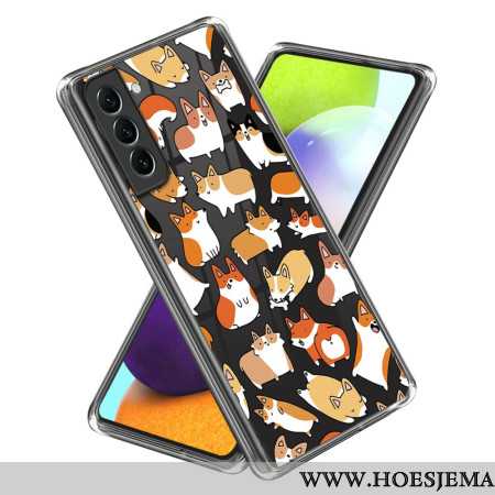 Hoesje Samsung Galaxy S24 5g Transparante Honden