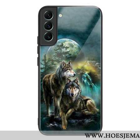 Hoesje Samsung Galaxy S24 5g Wolven Van Gehard Glas