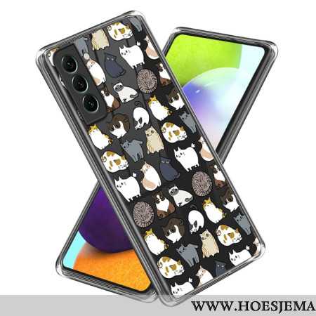 Hoesje Samsung Galaxy S24 5g Transparante Katten