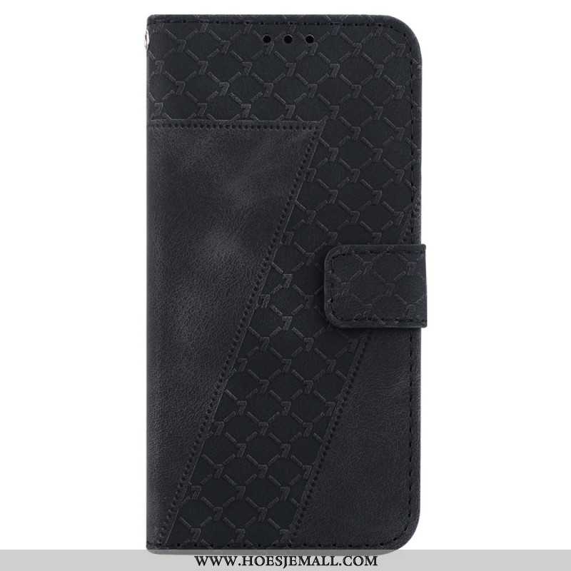 Leren Hoesje Samsung Galaxy S24 5g Uitvoering 7 Met Riem Bescherming Hoesje