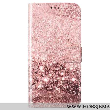 Folio-hoesje Samsung Galaxy S24 Fe Telefoonhoesje Roségoud Marmer