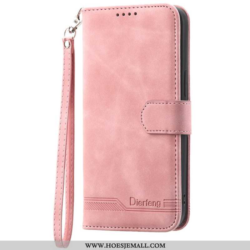 Leren Hoesje Voor Samsung Galaxy S24 Fe Dierfeng