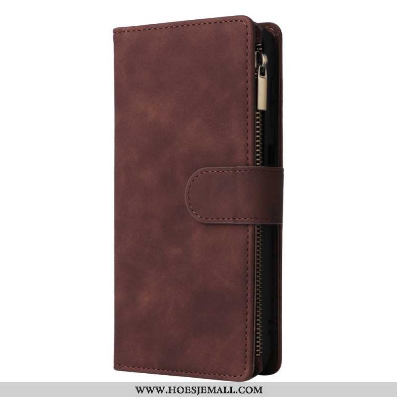 Leren Hoesje Voor Samsung Galaxy S24 Fe Leren Designer Portemonnee