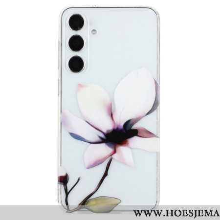 Hoesje Samsung Galaxy S24 Fe Witte Bloem