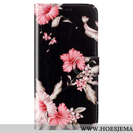 Flip Case Leren Samsung Galaxy S24 Fe Rododendron