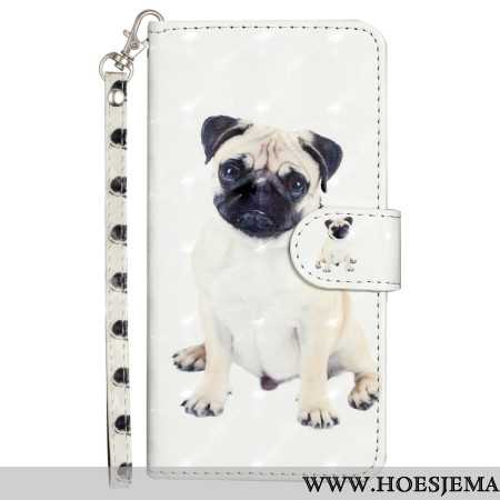 Leren Hoesje Voor Samsung Galaxy S24 Fe Hondenriem