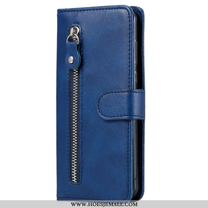 Flip Case Leren Samsung Galaxy S24 Plus 5g Portemonnee Vooraan